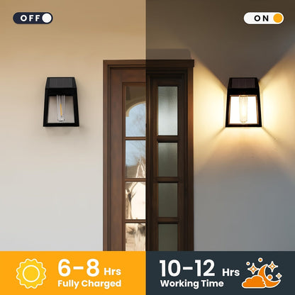 PureGlow Sensor Wandlampe – Für intelligente Außenbeleuchtung.