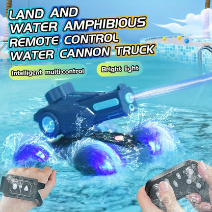 SplashRider Amphibischer RC Wasserkanonen Truck – Spritziger Spielspaß