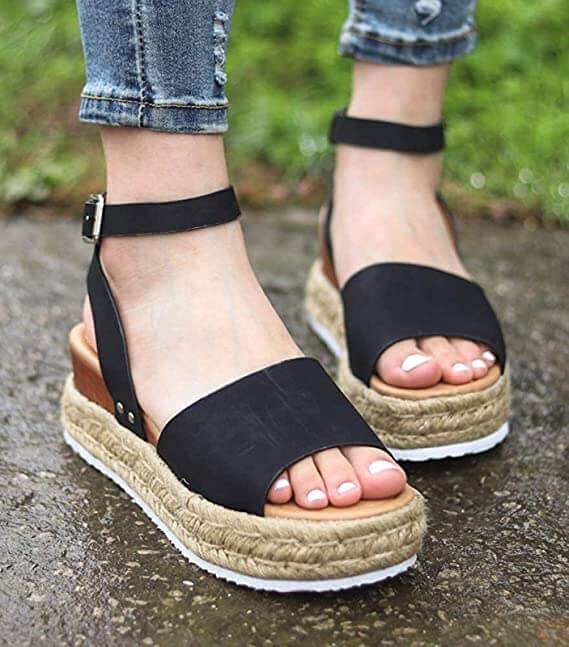 Damen Plattform Espadrille Sandalen – Stilvolles und bequemes Sommer-Schuhwerk