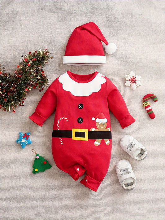 Weihnachts-Elfe Baby Strampler – Für festliche Wärme und Komfort