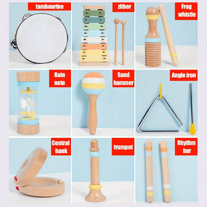 Pädagogisches Musikinstrumente-Set – Perfekt für kreative Entwicklung