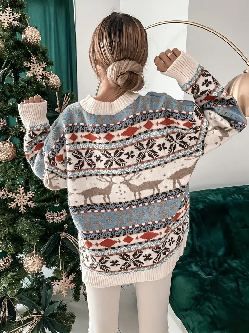 Festlicher Damenpullover – Bequem und Stylisch für den Winter