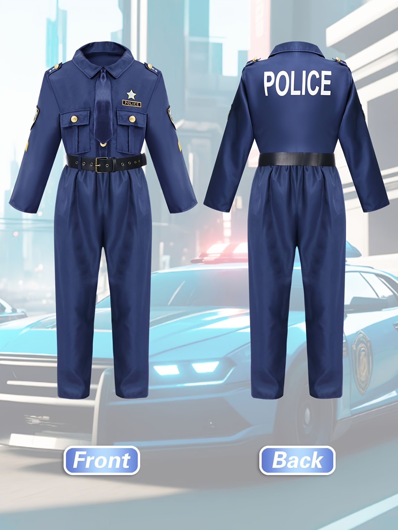 Tapferes Polizei-Outfit – Für kleine Helden