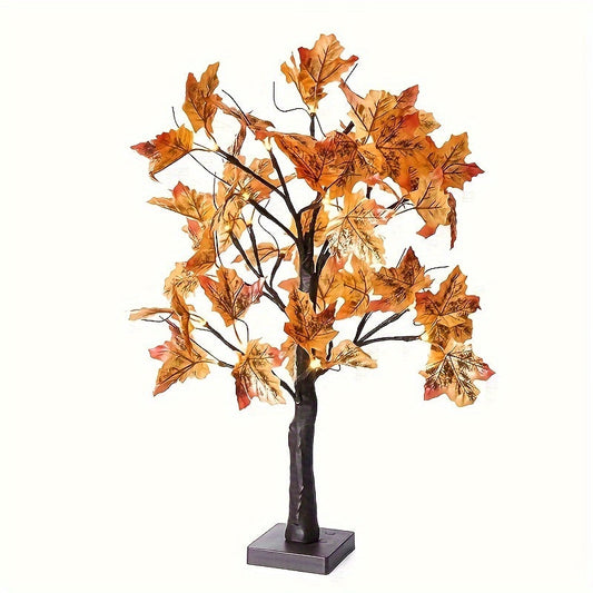 LED Ahornbaum – Warme Herbststimmung mit Beleuchtung