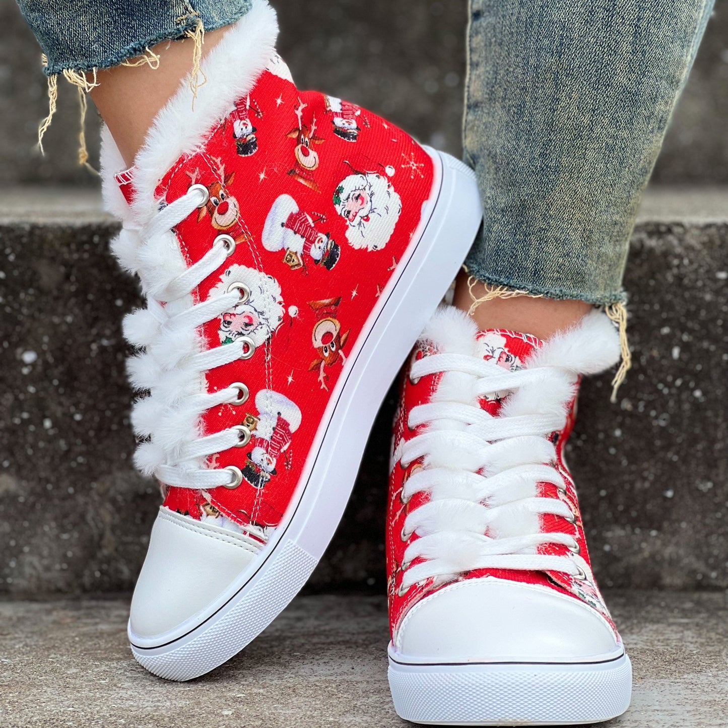Sanne Weihnachts-Sneaker – Für Ein Fröhliches Winter-Outfit