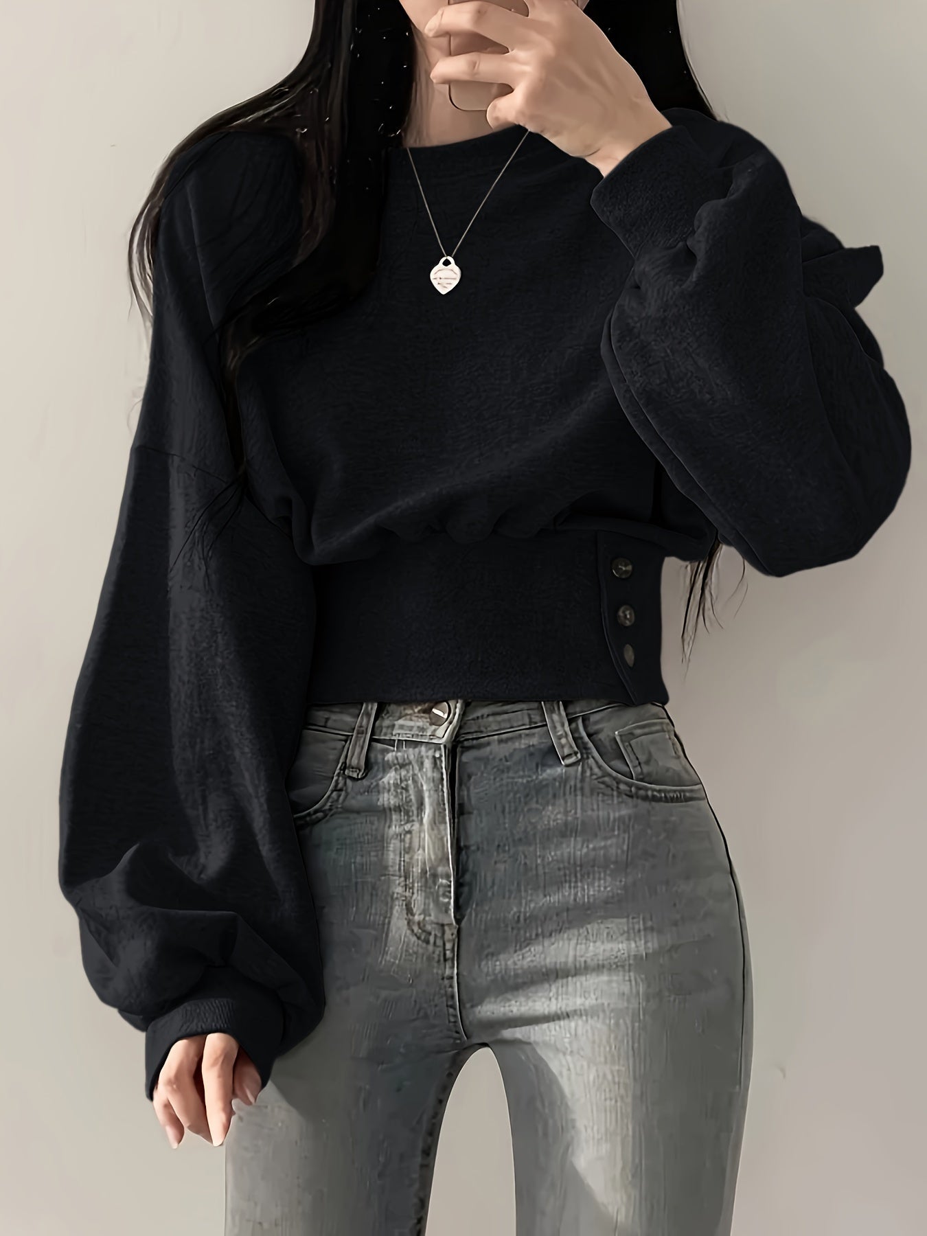 Sofie Komfort Pullover – Modern und Lässig mit Eleganten Details