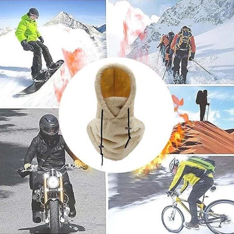PolarGuard 3-in-1 Wintermütze – Warm, Winddicht und Multifunktional
