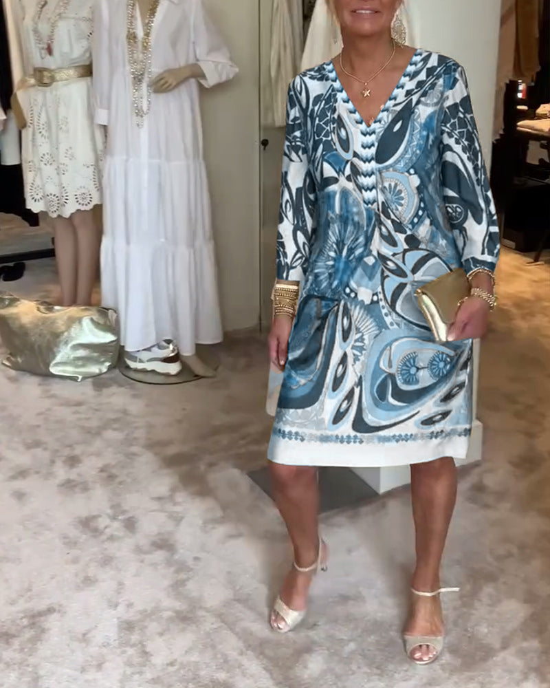 Vintage Vibe Kleid – Elegant und bequem für jede Gelegenheit