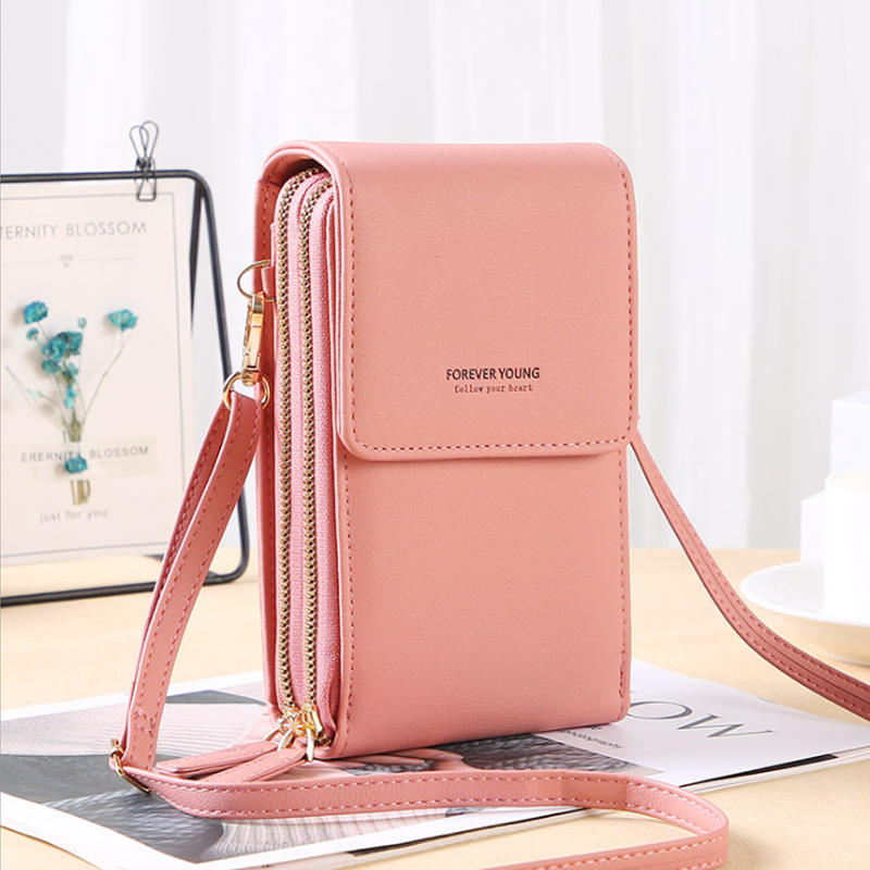 Touchscreen-Handtasche mit Geldbörse-Funktion – Kompakte Crossbody für den täglichen Gebrauch
