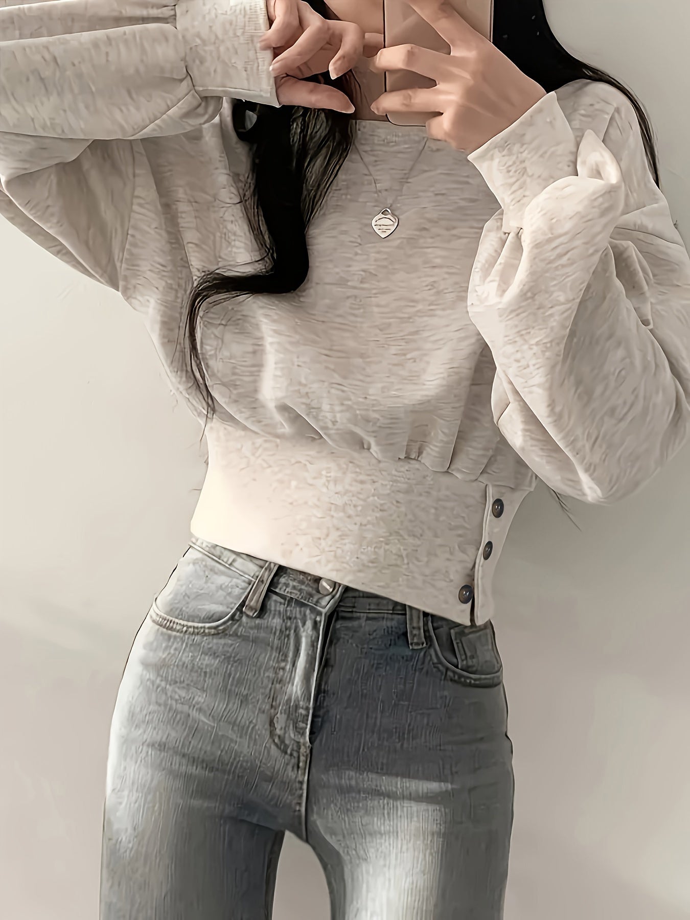 Sofie Komfort Pullover – Modern und Lässig mit Eleganten Details