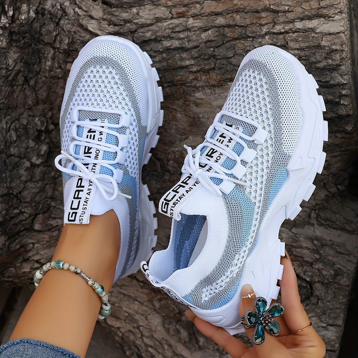 Damen Freizeit Sneakers - Flexibel und Atmungsaktiv für Jeden Tag