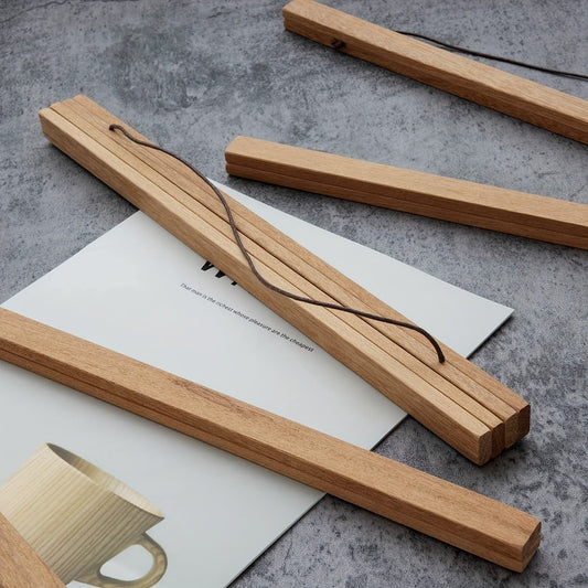 Magnetischer Holzposter-Halter – Einfache und stilvolle Wanddekoration