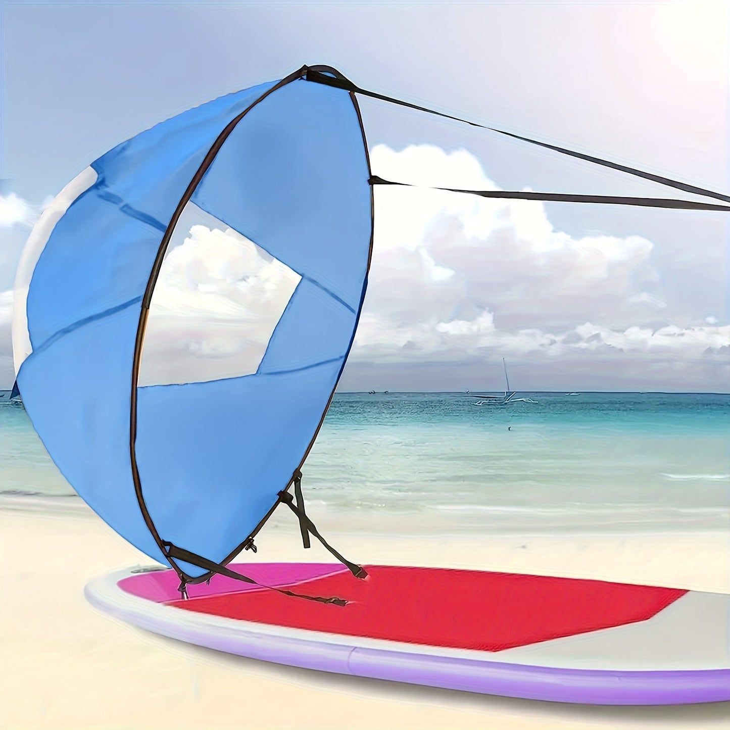 SpeedSail Faltbares Kajaksegel – Effizient und Einfach zu Bedienen