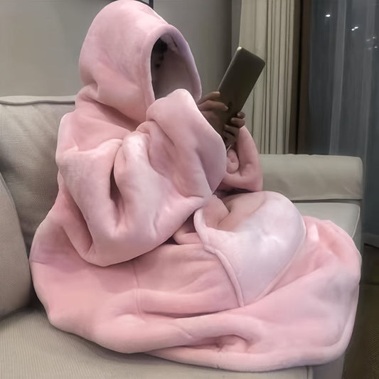 Luna Sherpa Hoodie Decke – Ultraweich und Bequem für die Kältesten Tage