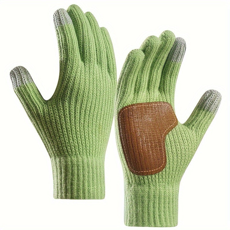 Fröhliches Winterset – Mütze, Schal und Handschuhe für Paare