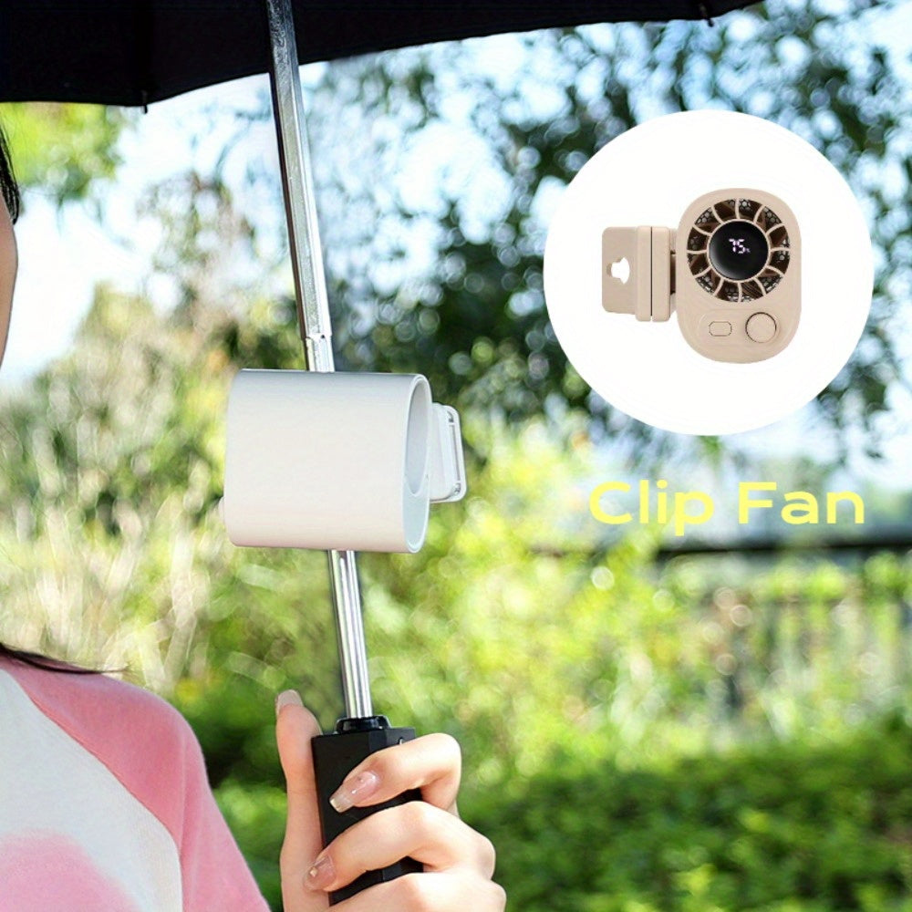 BreezeClip Mini Ventilator – Leistungsstarke Kühlung, Überall und Immer