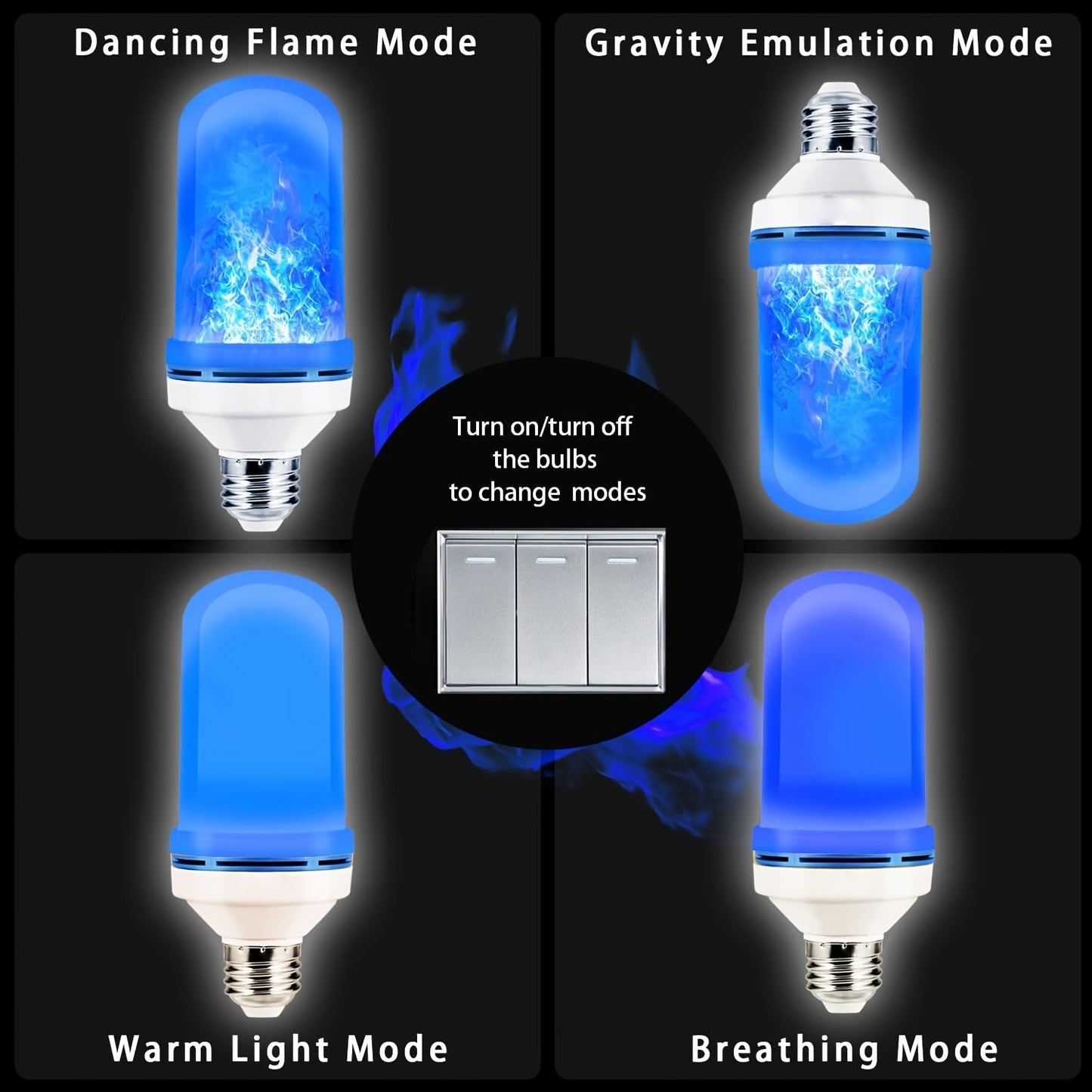 FireLight LED Lichter – Magischer Flammeneffekt in Zwei