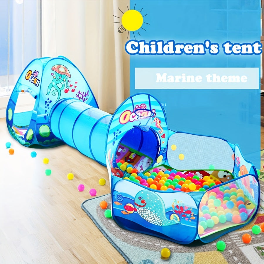 Verspieltes Kinderzelt mit Bällebad – Für tolle Abenteuer