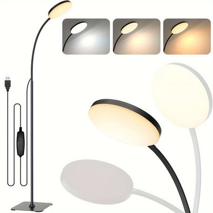 Flexible LED Stehlampe – Perfekt zum Lesen und Entspannen