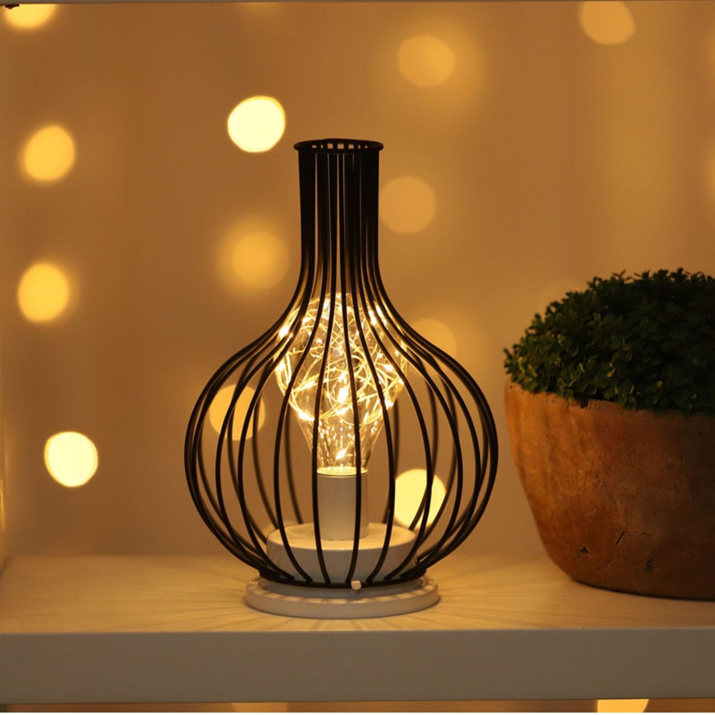 Edison Vintage Tischlampen – Industrieller Stil, Stimmungsvolle Beleuchtung