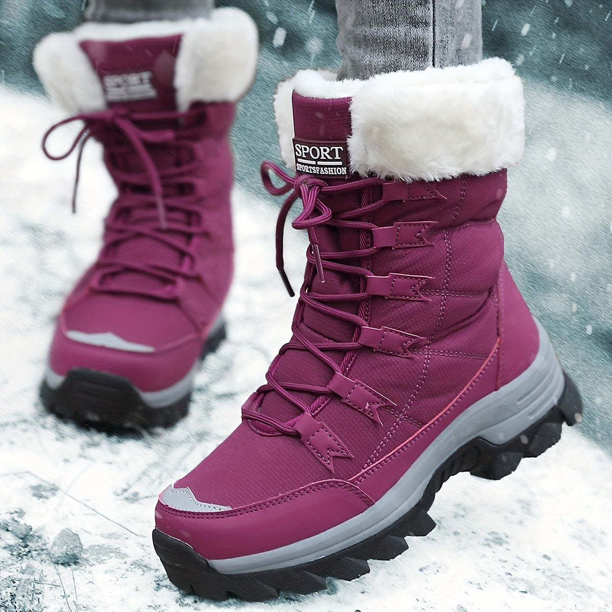 Warme Winterstiefel für Frauen - bequem und stilvoll für kalte Tage