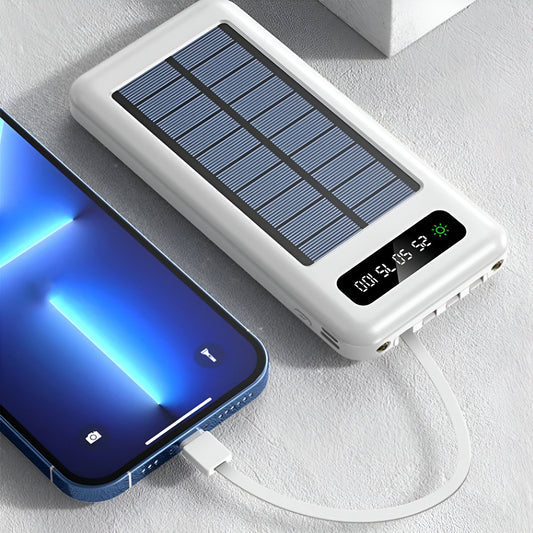 Hochleistungs-Solar-Powerbank mit 20.000mAh – Schnelles und Dual-Laden