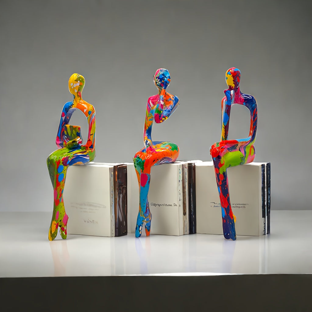 FarbExplosion Kunstfiguren Set – Für eine mutige und kreative Innenausstattung
