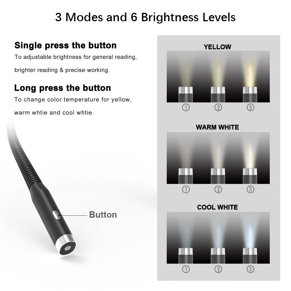 FlexLight Nackenlampe – Bequem und Verstellbar für Jede Aktivität