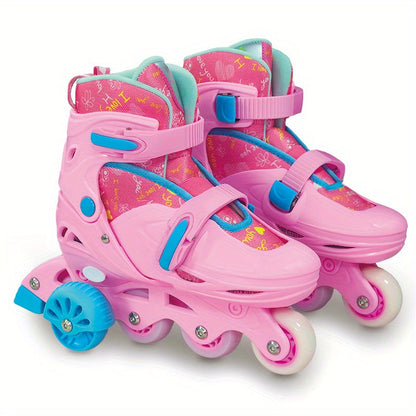 LichtBlits Verstellbare Rollerschuhe - Für Kinder mit Stil und Geschwindigkeit