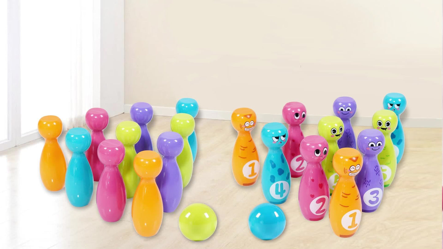 Fröhliches Kinder-Bowling-Set – Für Spaß und Entwicklung