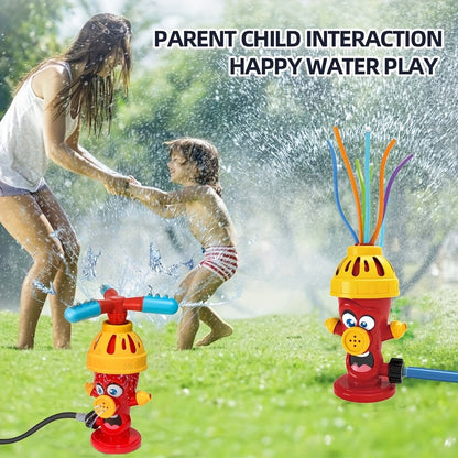 Verspielter Wassersprenger Feuerwehrhydrant – Spaß und Erfrischung für Kinder