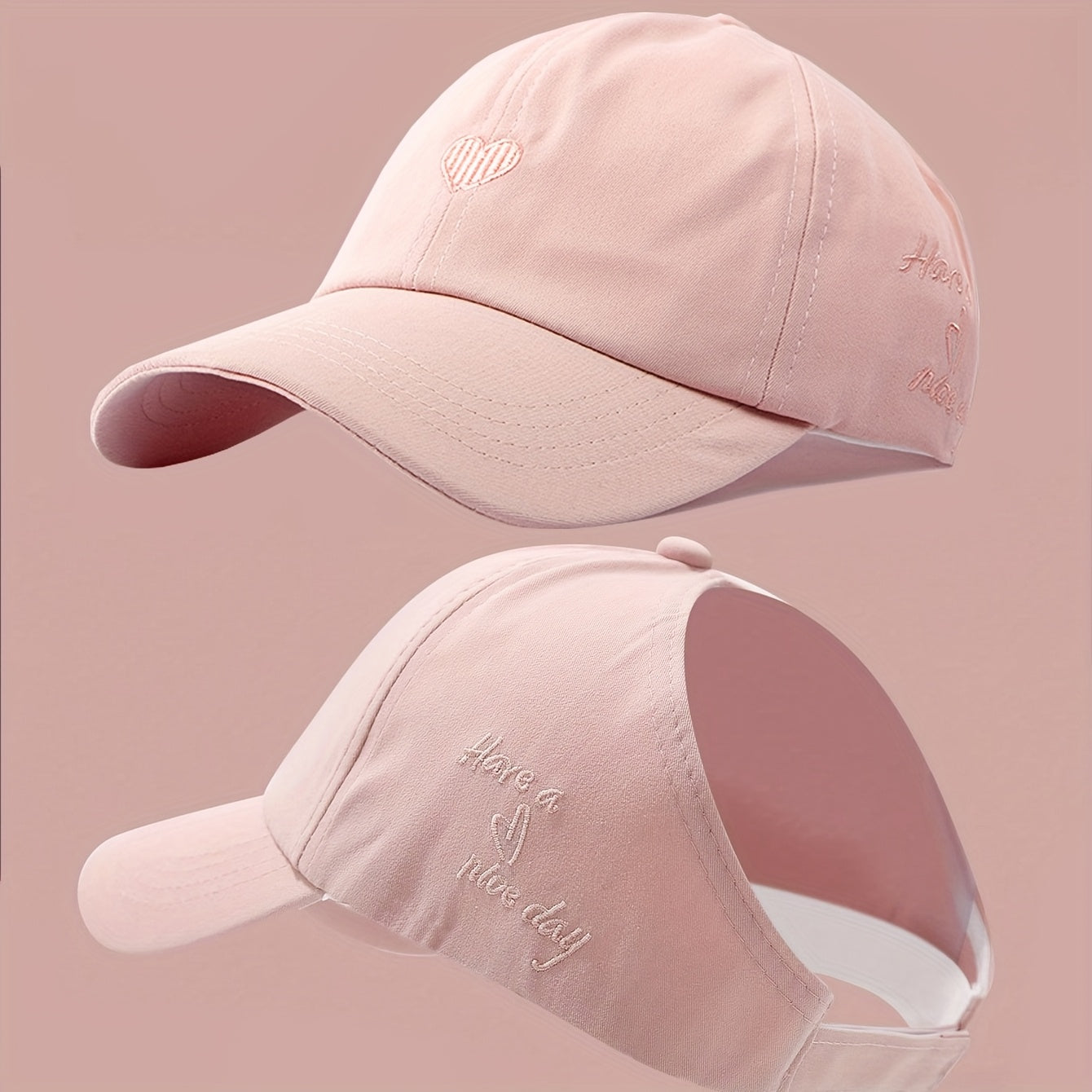 Damen Baseballcap mit Pferdeschwanzöffnung – Leicht und Belüftet