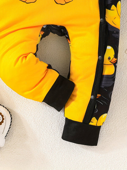 Fröhlicher Enten-Overall – Für bequeme Spielmomente