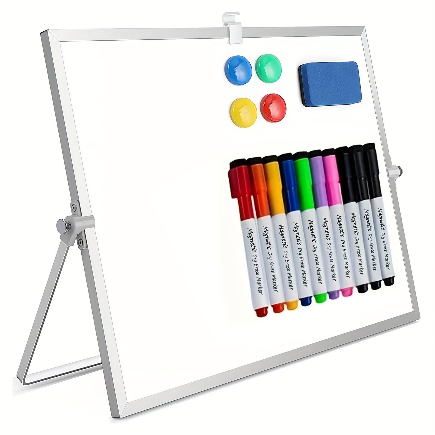 MagniBoard Magnetisches Whiteboard – Tragbar und beidseitig mit Ständer