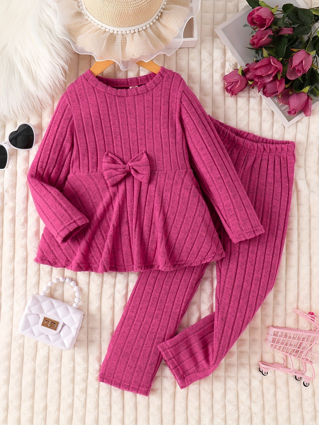 Sophie Mädchen Outfit Set – Bequem und Stylisch für den Herbst und Winter