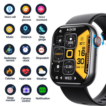 Smart Health Pro Smartwatch – Komplett Gesundheits- und Fitnessuhr