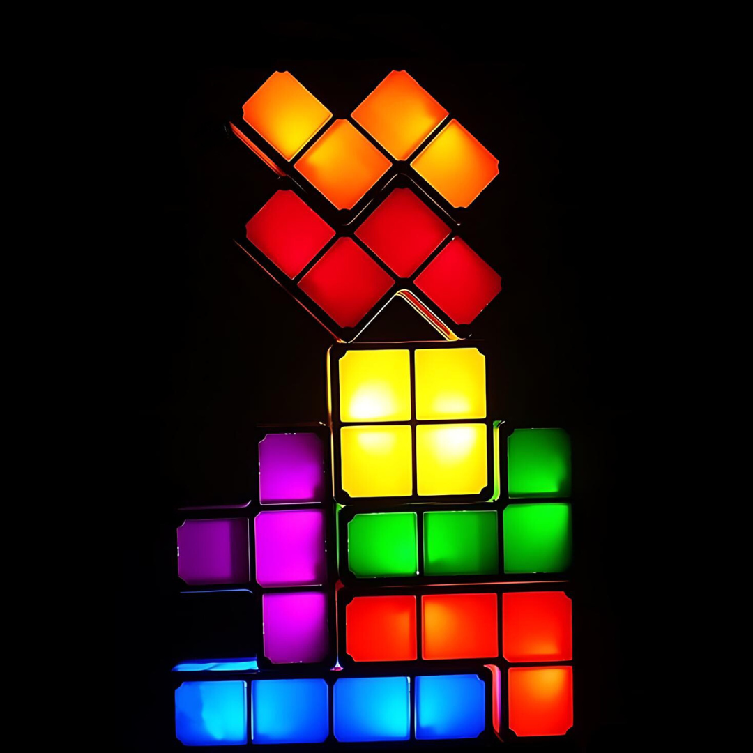 Bloklight Retro Stimmungsbeleuchtung – Einzigartiger Stil und Warme Atmosphäre