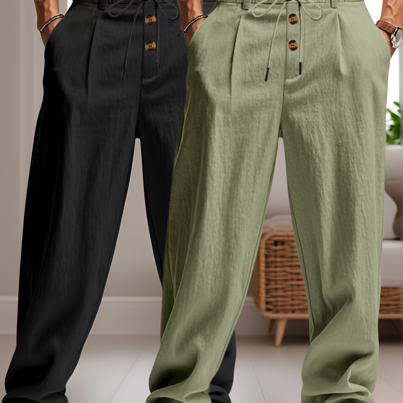 Entspanntes Luxe Hosen Set - Komfort und Stil ohne Kompromisse