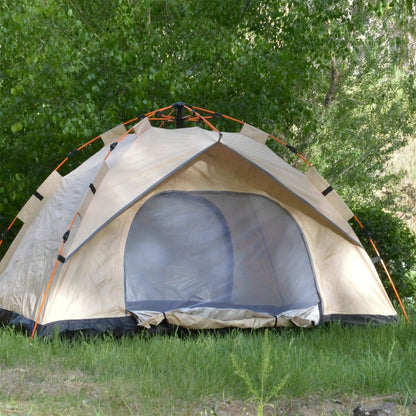 QuickCamp Zelt - Schnell aufzubauendes Zelt mit UV-Schutz für 4 Personen