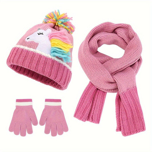 Unicorn Winterset für Kleine Kids - Für Warme und Verspielte Wintertage