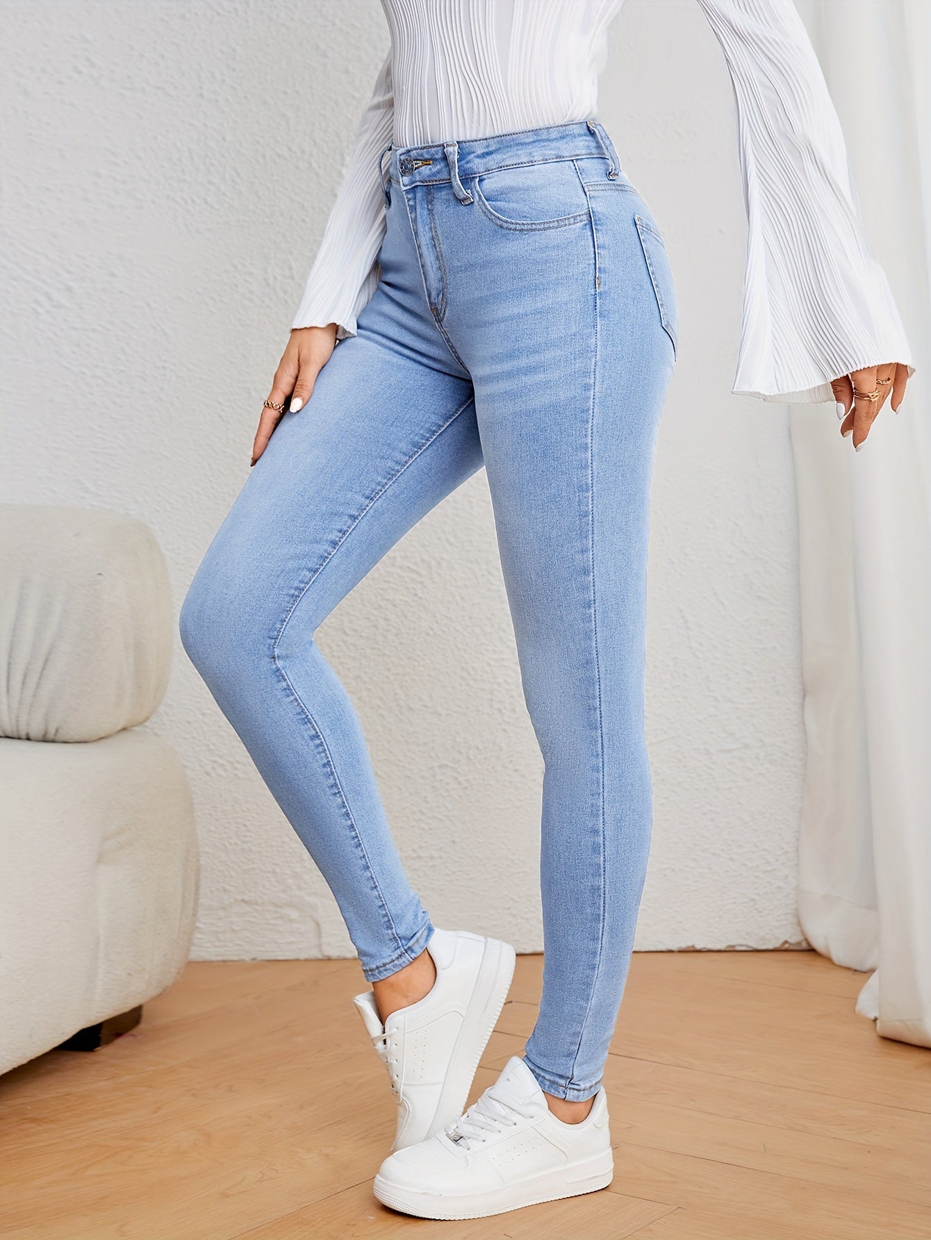 Laura Bequeme Skinny Jeans - Stilvoll, Komfortabel und Perfekt für Herbst & Winter