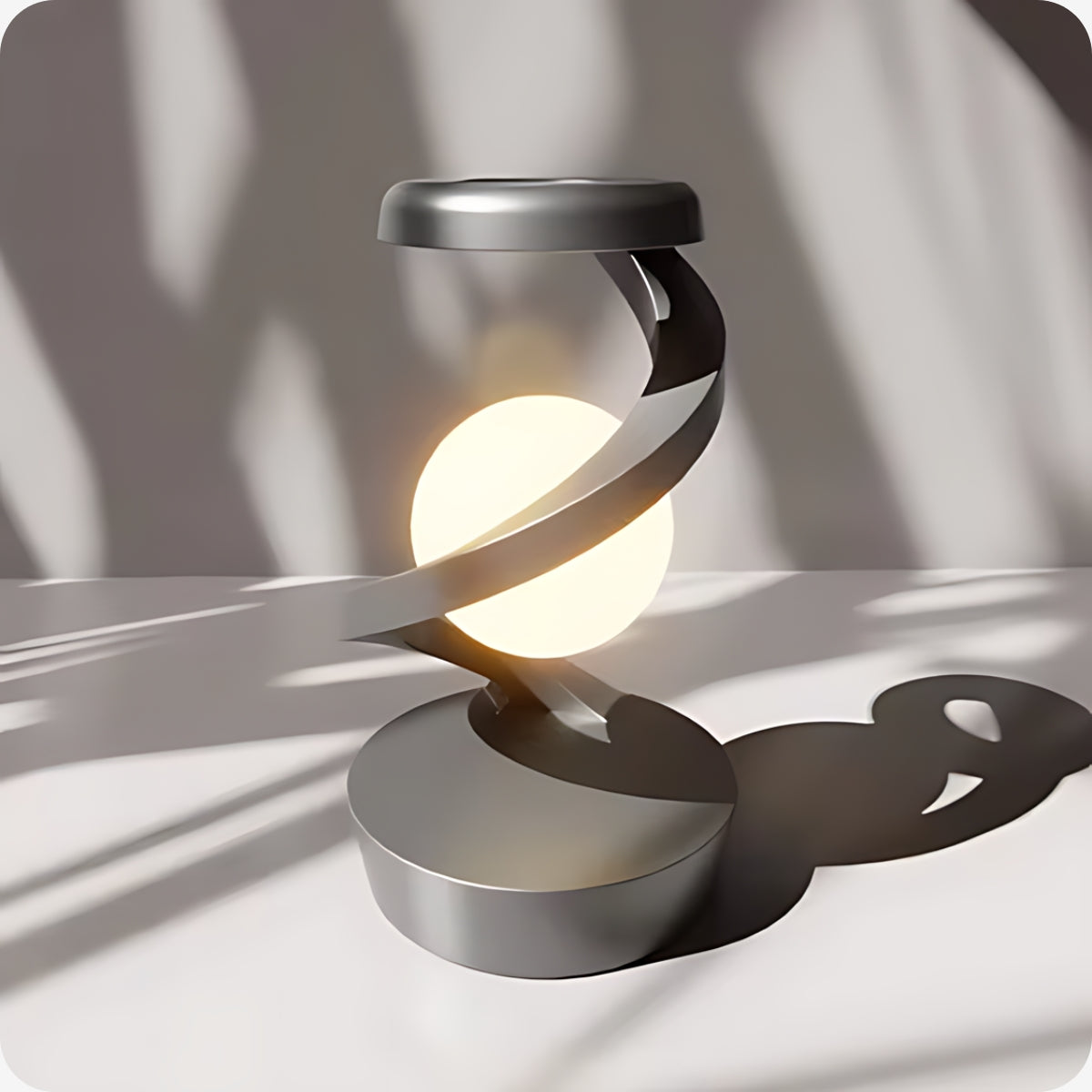LumaSpiral Atmosphärenlampe – Modernes Design mit Warmer Ausstrahlung