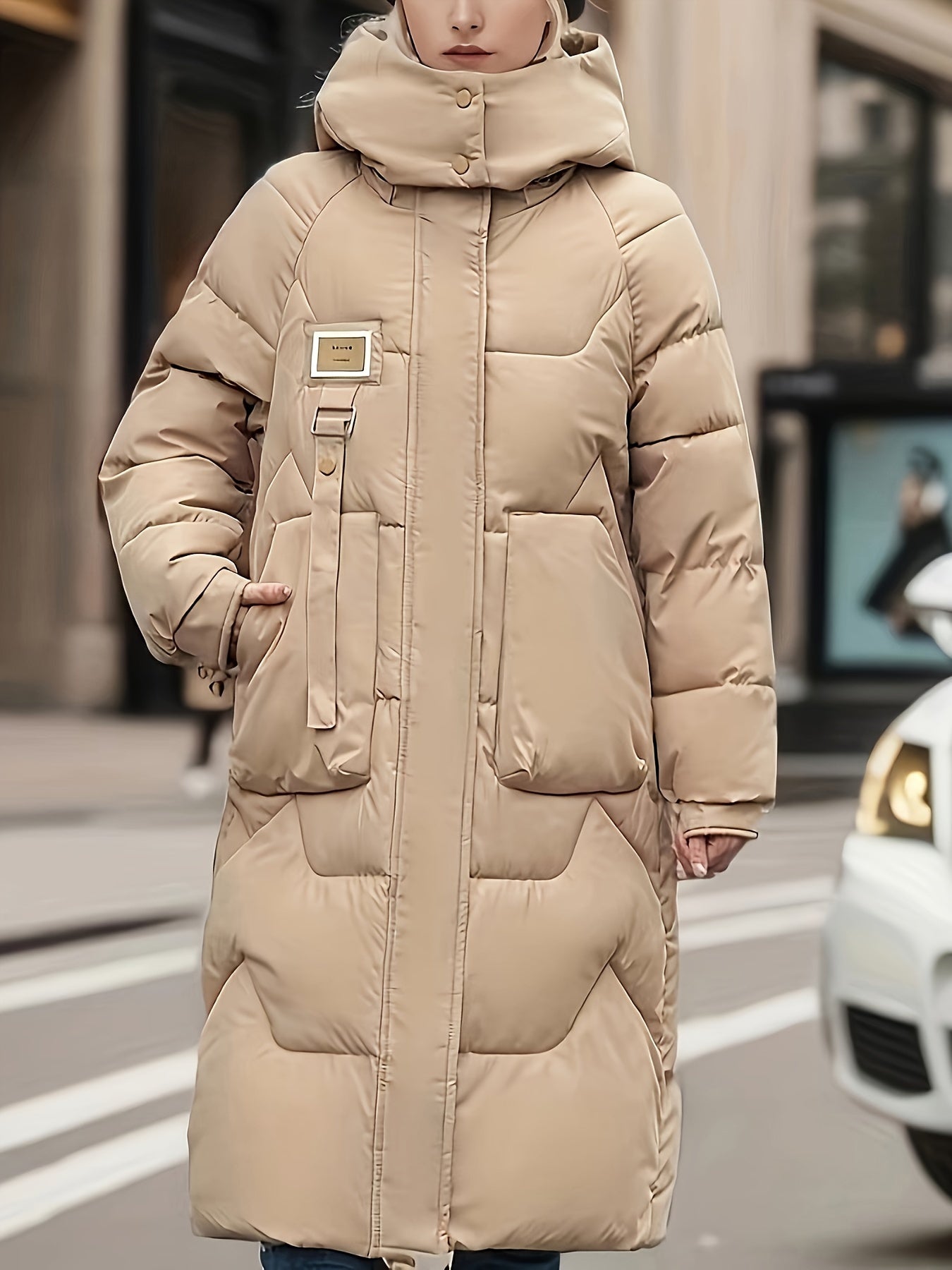 Gepolsterte Winterjacke - Komfort und Stil für die Kalten Monate