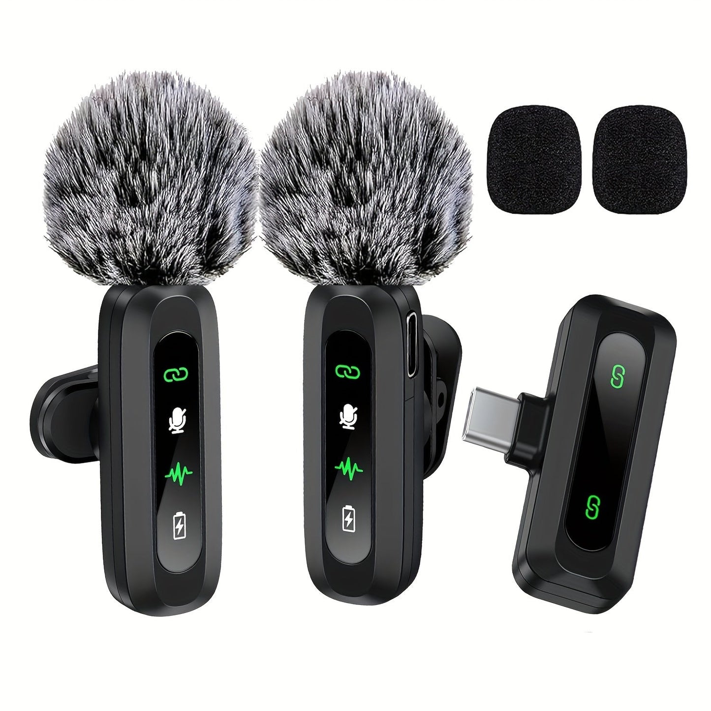 SoundClip Kabelloses Lavalier-Mikrofon - Für Smartphones und Tablets
