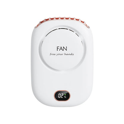 USB wiederaufladbarer Mini Nackenventilator – Leicht mit einstellbaren Geschwindigkeiten