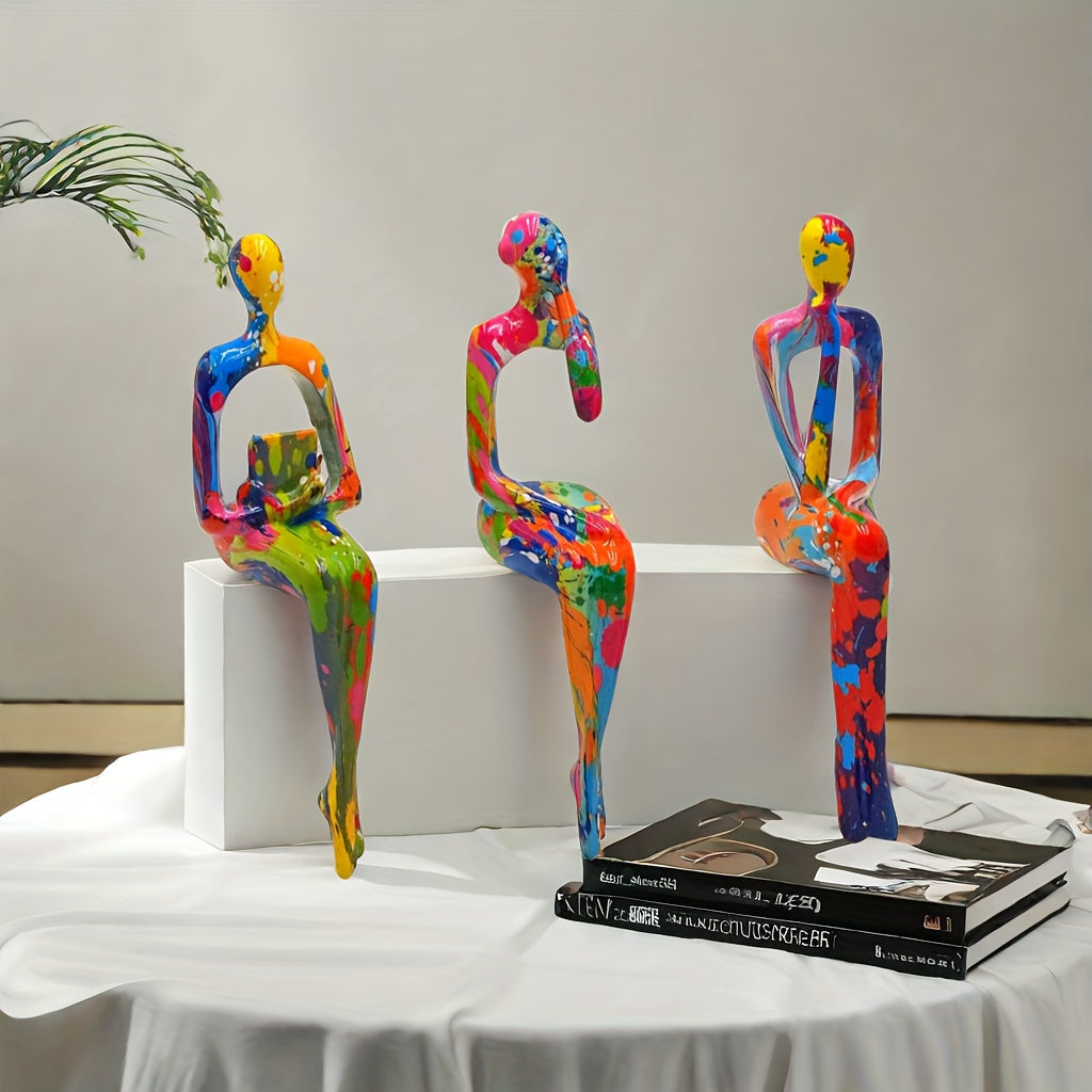 FarbExplosion Kunstfiguren Set – Für eine mutige und kreative Innenausstattung