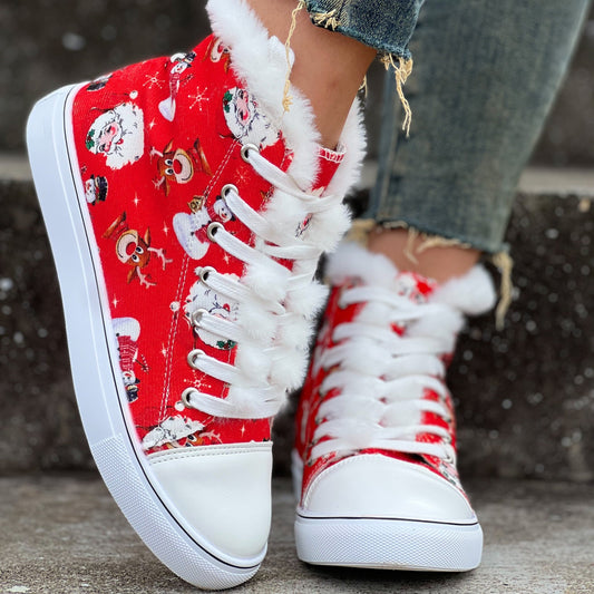 Sanne Weihnachts-Sneaker – Für Ein Fröhliches Winter-Outfit