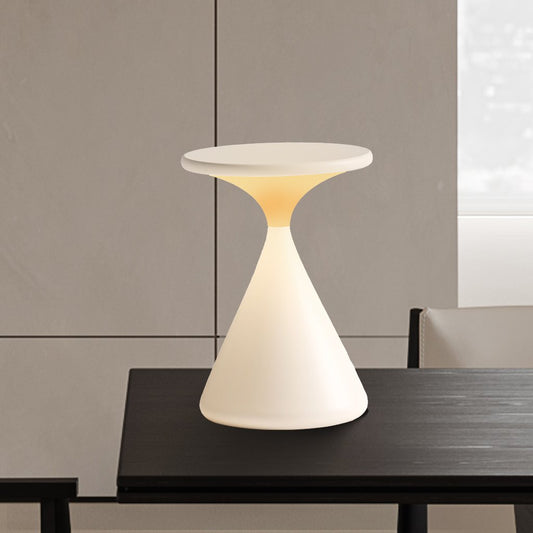 Aeron Sanduhr Dimmbares LED Tischlicht – Elegant und Kabellos