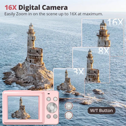 RetroSnap Digitalkamera – Vintage-Look mit moderner Technologie