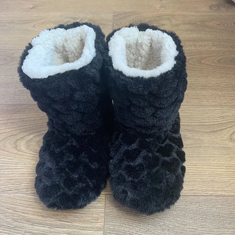 Sophie Flauschige Hausschuhe für Damen - Warm und Bequem